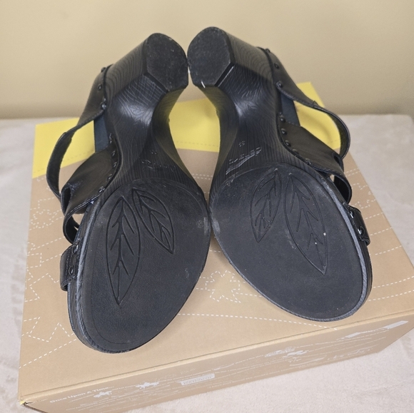Dansko Nigella Brush Off Mule Sandals Graphite Size 9 (EU 39) - Picture 12 of 13
